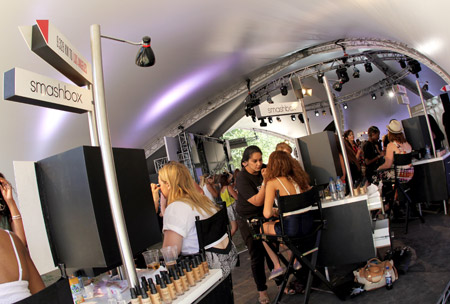 Smashbox at Lovebox with Silver Stage