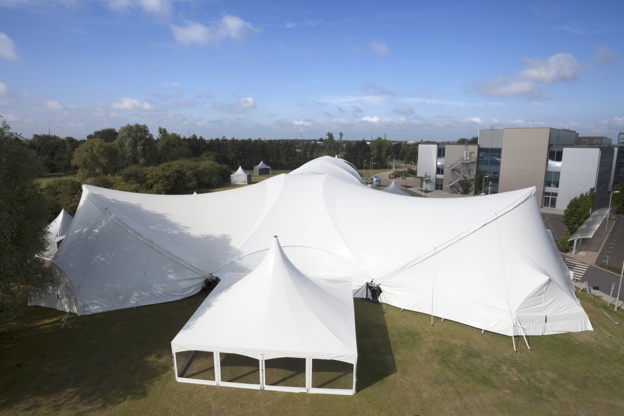 Corporate Marquee Hire | Silver Stage Event Structures